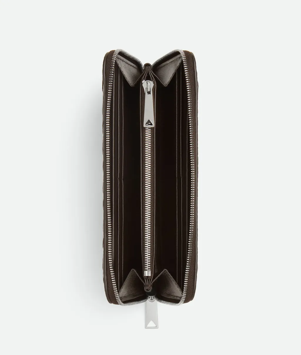 Intrecciato Zip Around Wallet