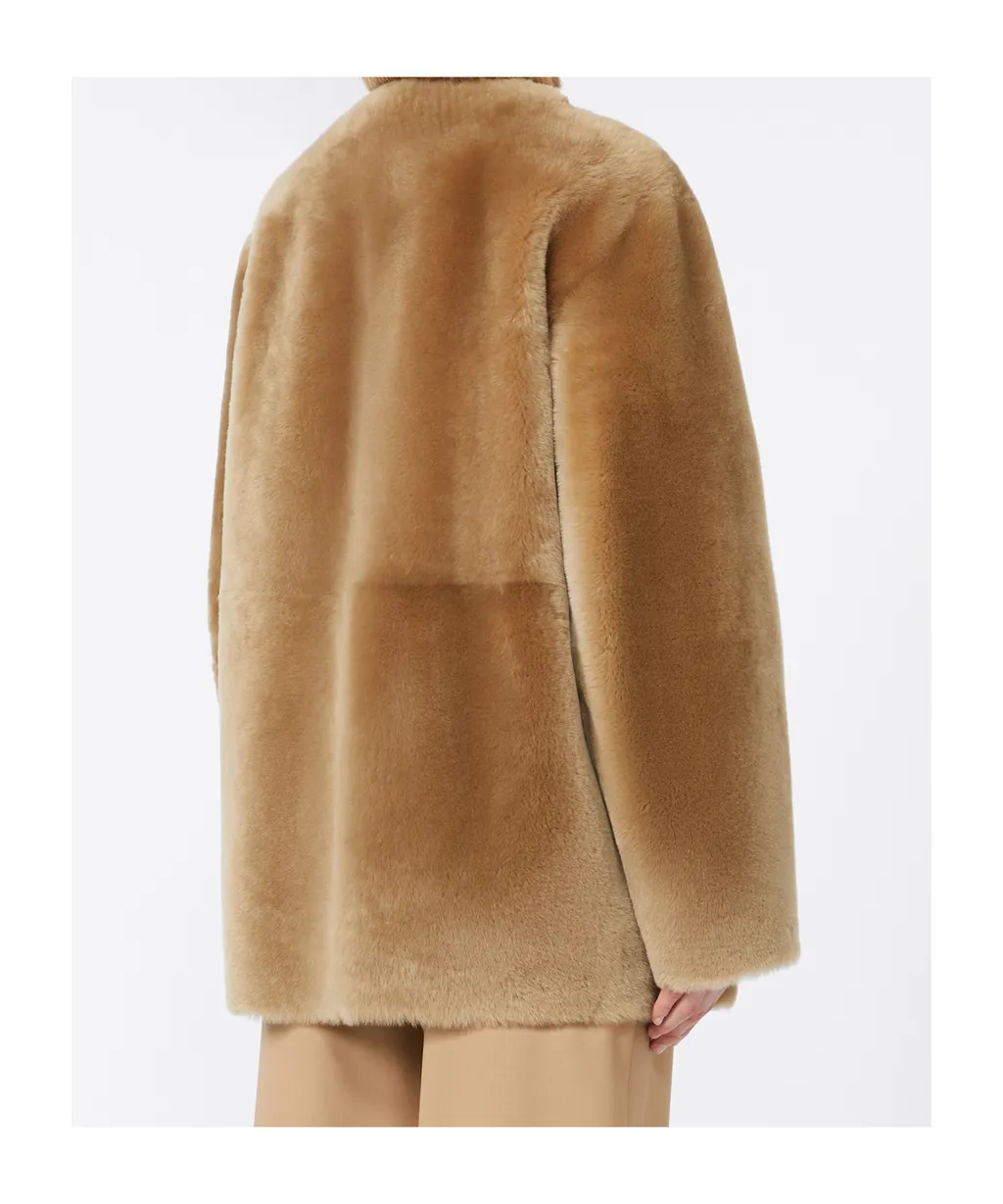Melfi Long-Sleeved Crewneck Coat