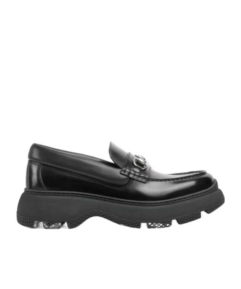 Lug Sole Loafer With Horsebit