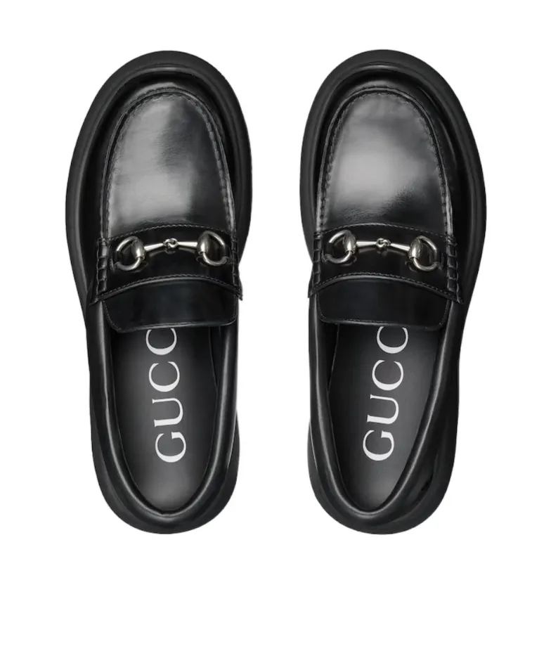 Lug Sole Loafer With Horsebit