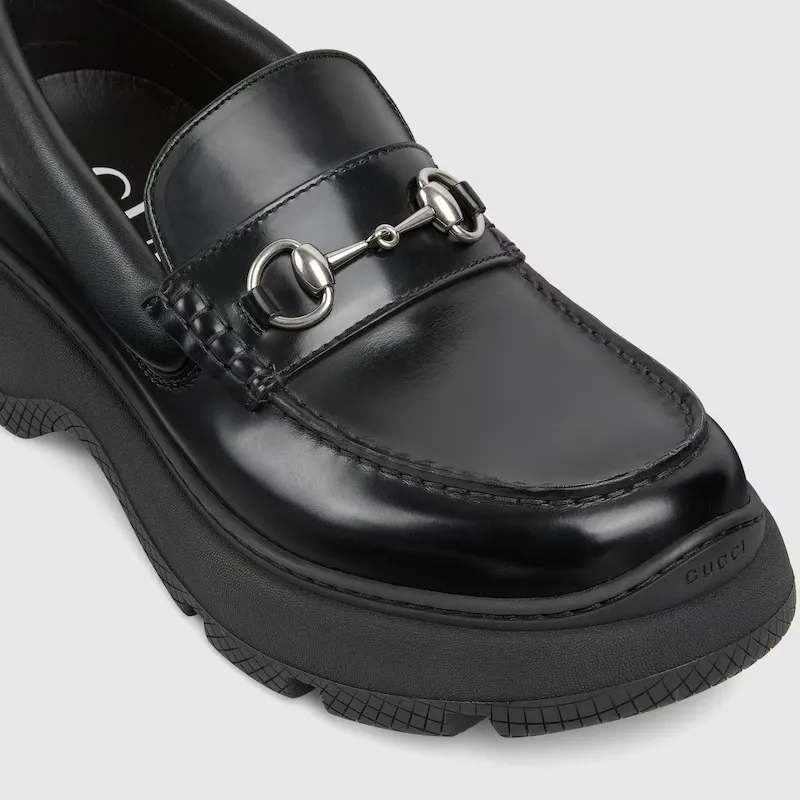 Lug Sole Loafer With Horsebit