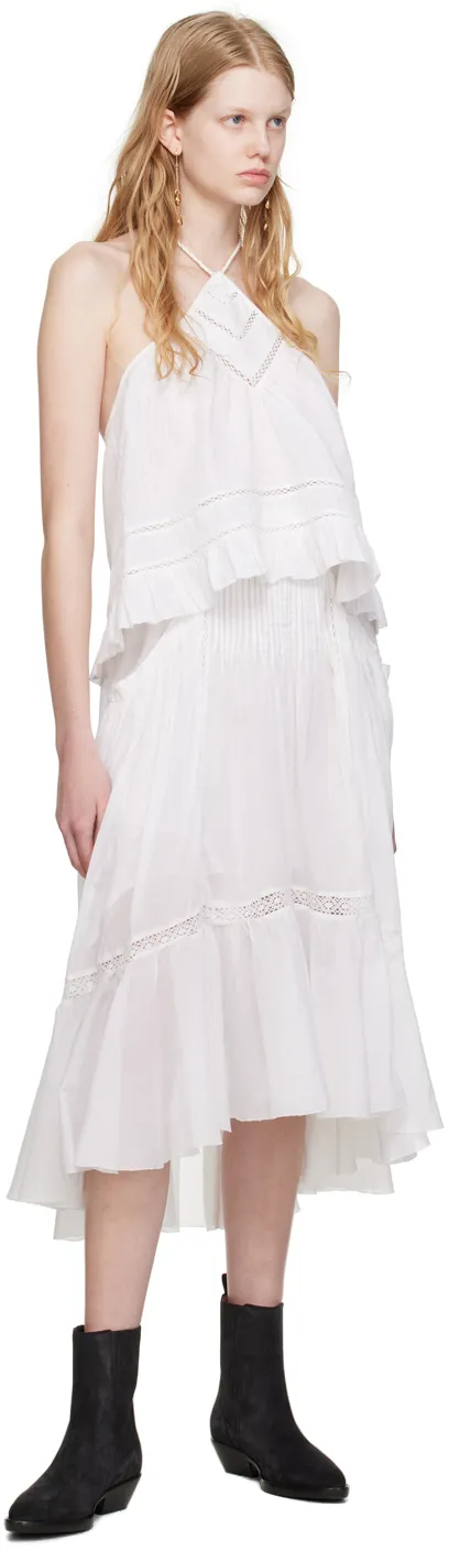 Ruffled Backless Blouse