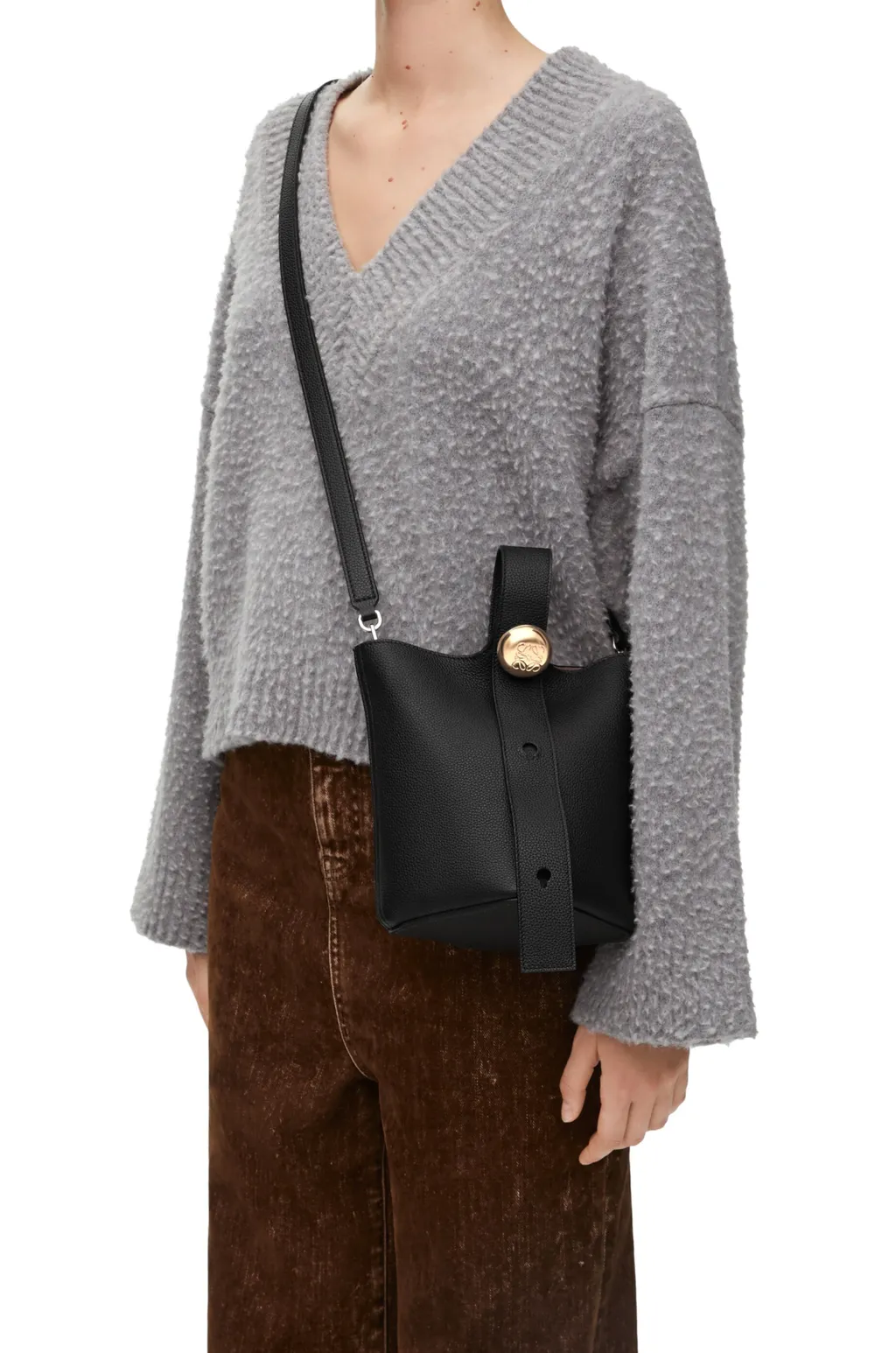 Mini Pebble Bucket Bag