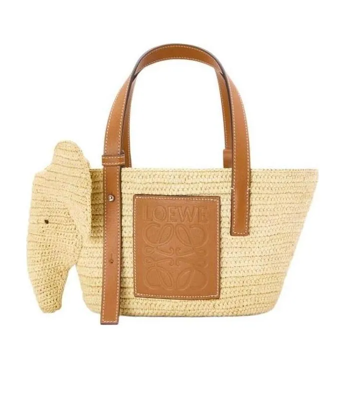 Small Basket Elephant Bag