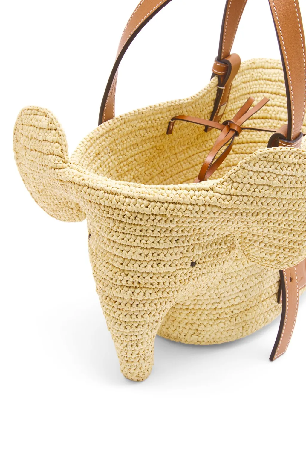 Small Basket Elephant Bag