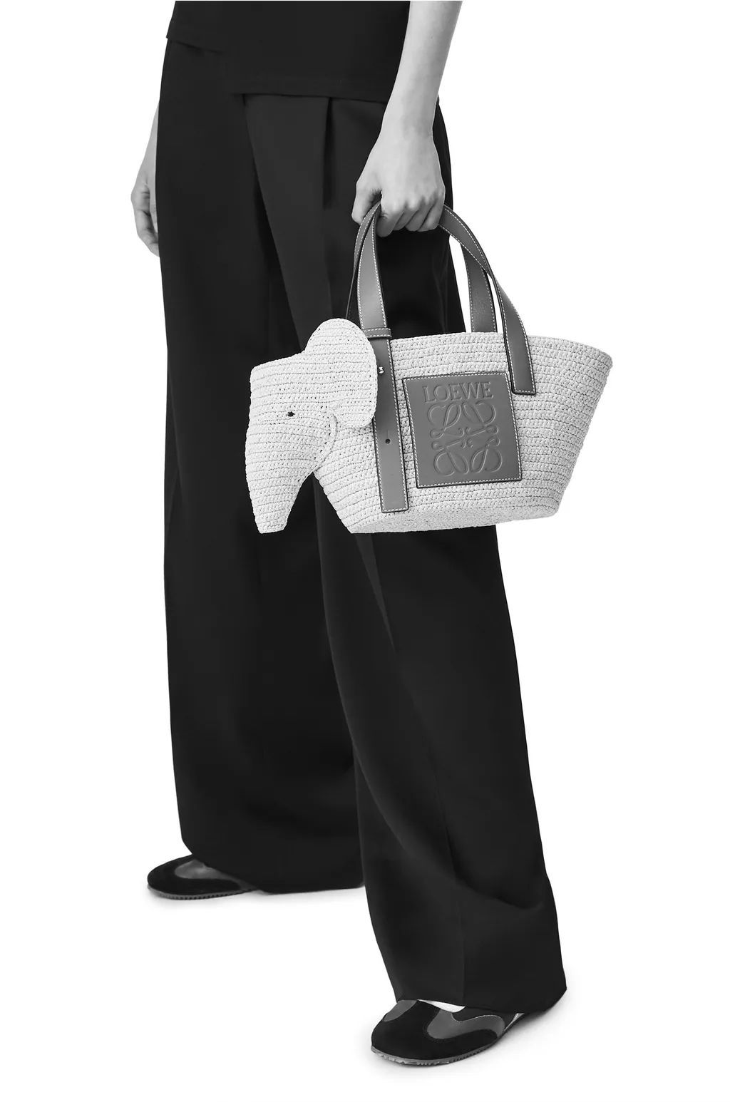 Small Basket Elephant Bag