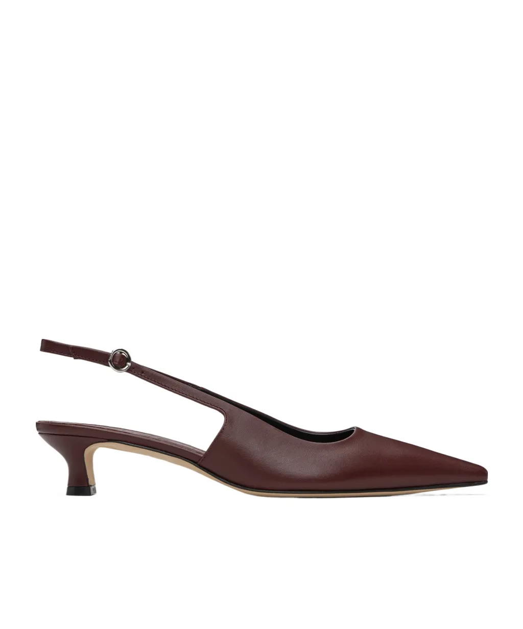 Catrina Mid-Heel Slingbacks