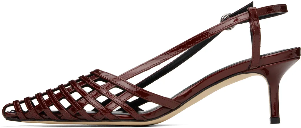 Helit Leather Slingback Pumps