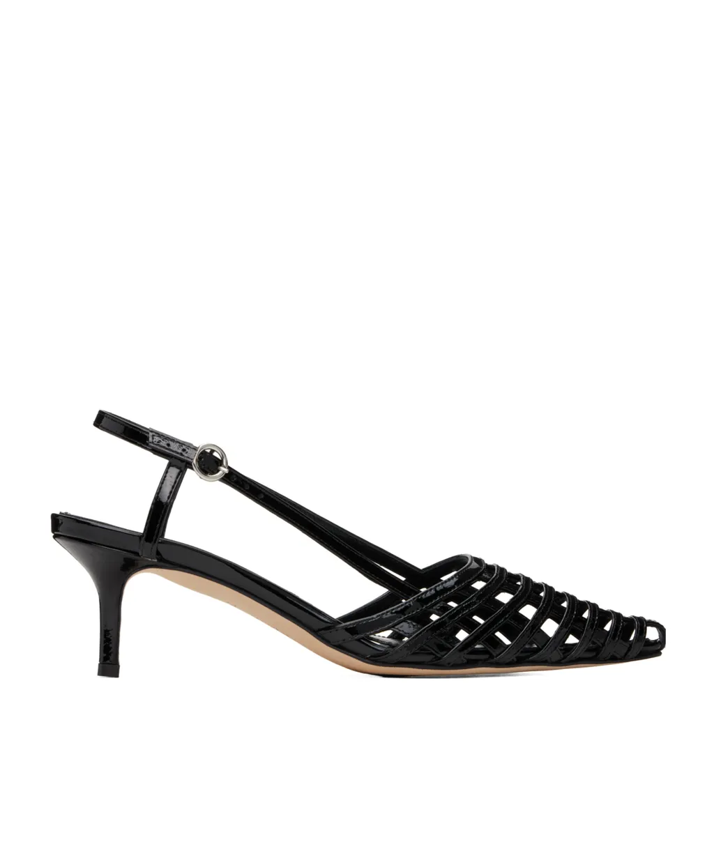 Helit Leather Slingback Pumps
