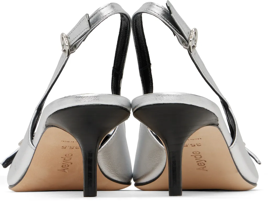 Saba Leather Slingback Pumps