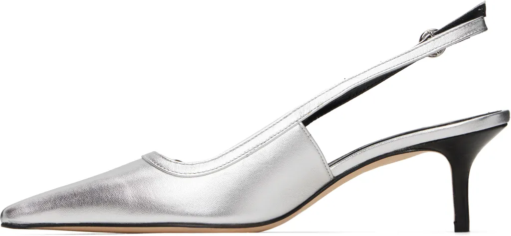 Saba Leather Slingback Pumps