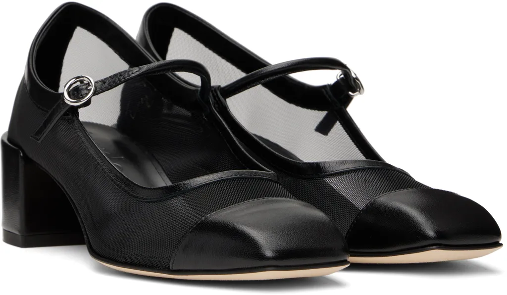 Aline Mesh Mary Janes