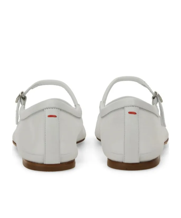 Uma Square Toe Mary Jane Flats