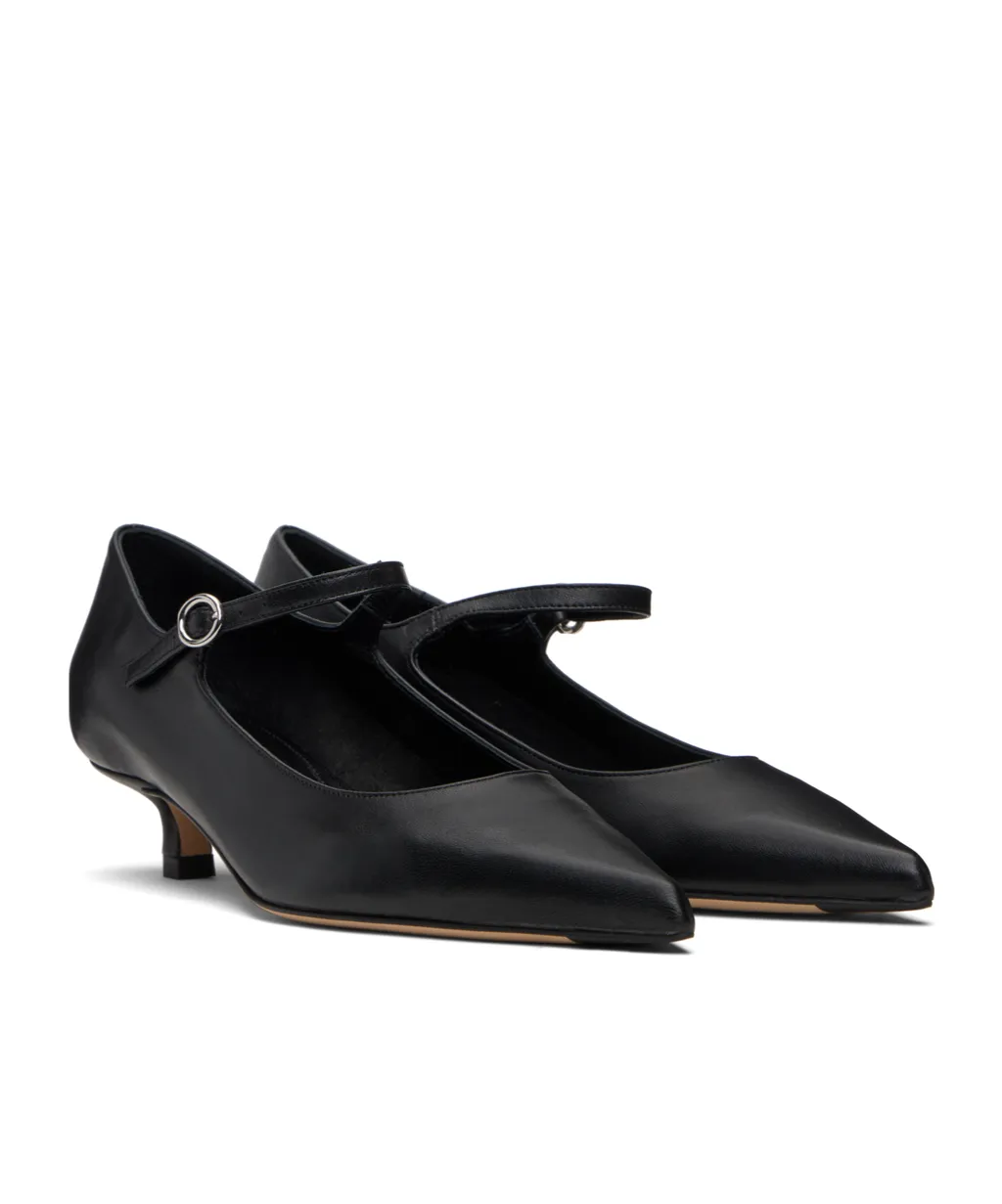 Pointed Mary Jane Heels