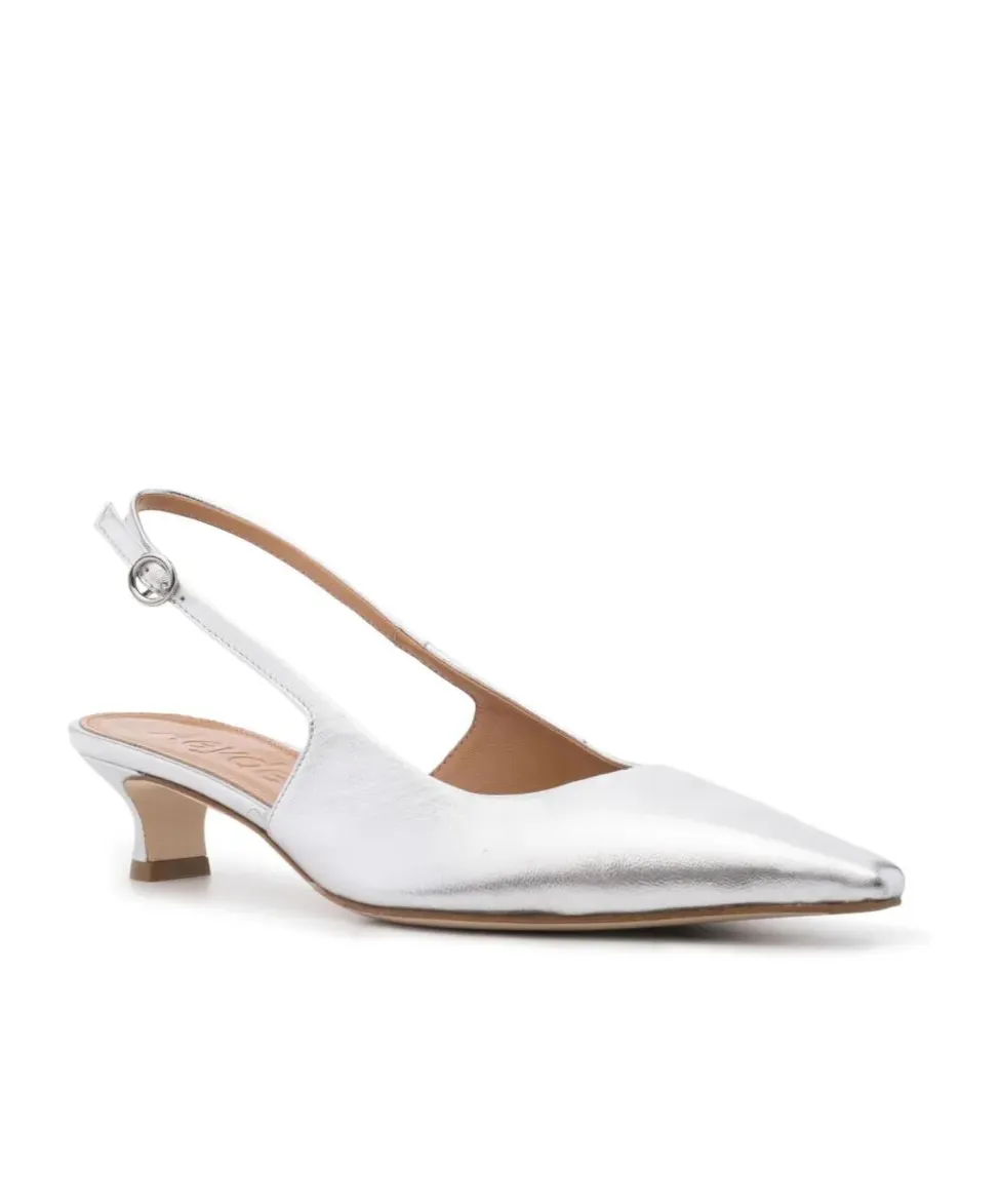 Catrina 35Mm Metallic-Leather Pumps