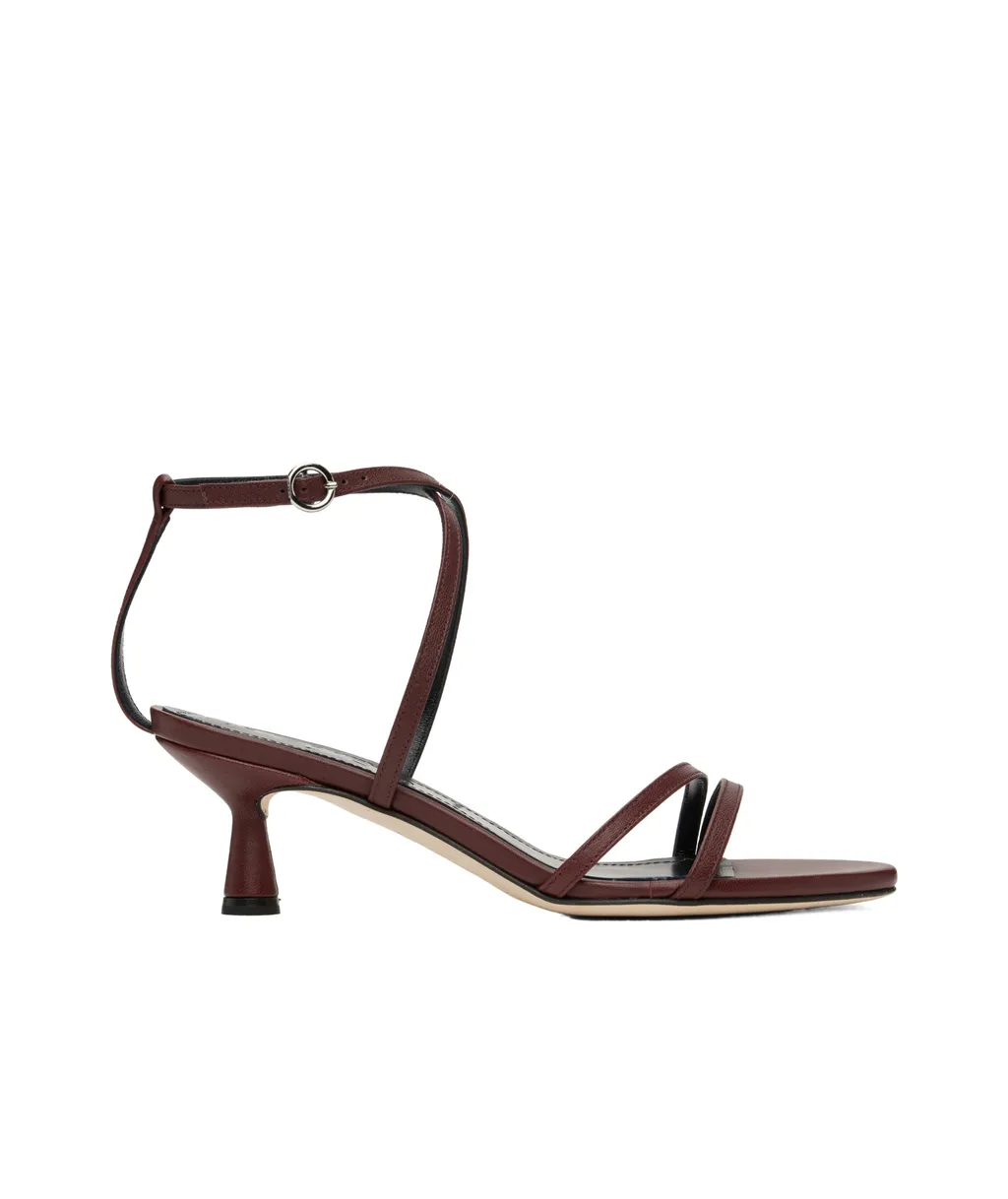 Square Toe High Heel Sandals