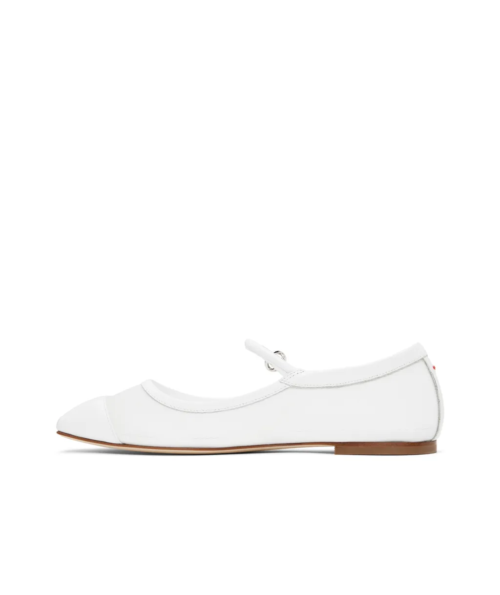Uma Square Toe Mary Jane Flats