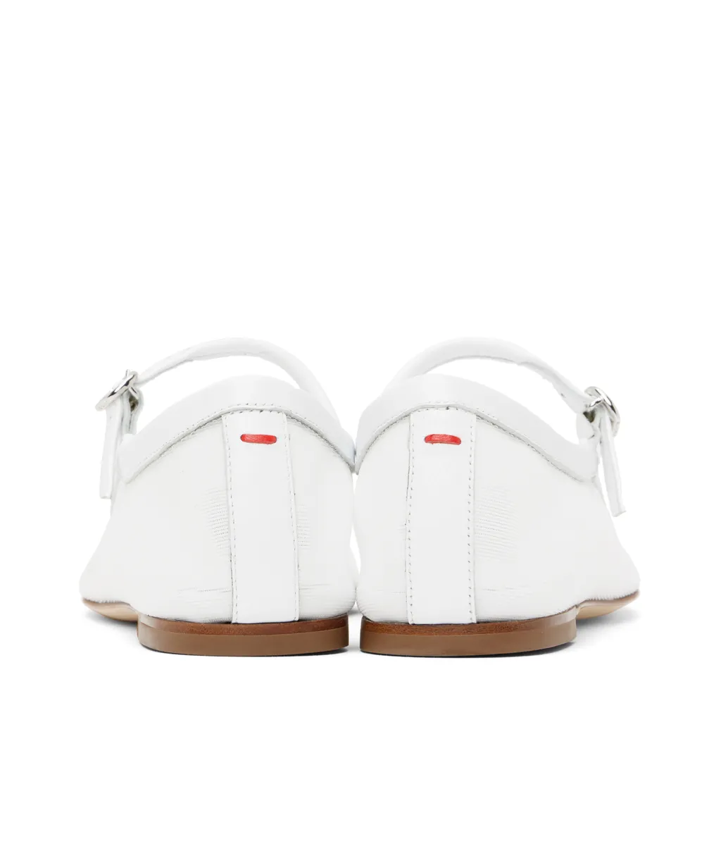 Uma Square Toe Mary Jane Flats