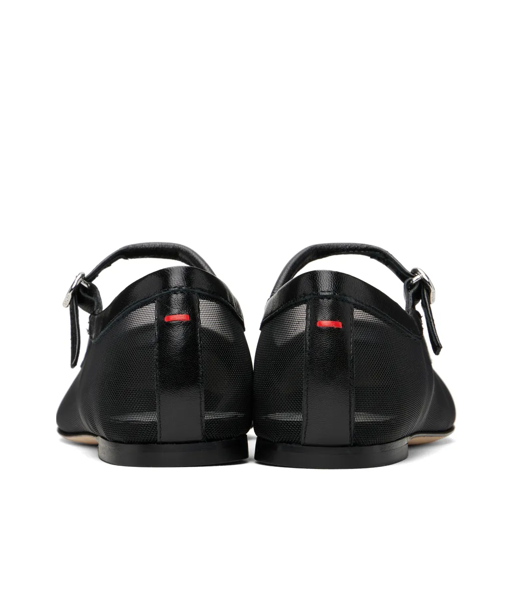 Square Toe Ballet Flats