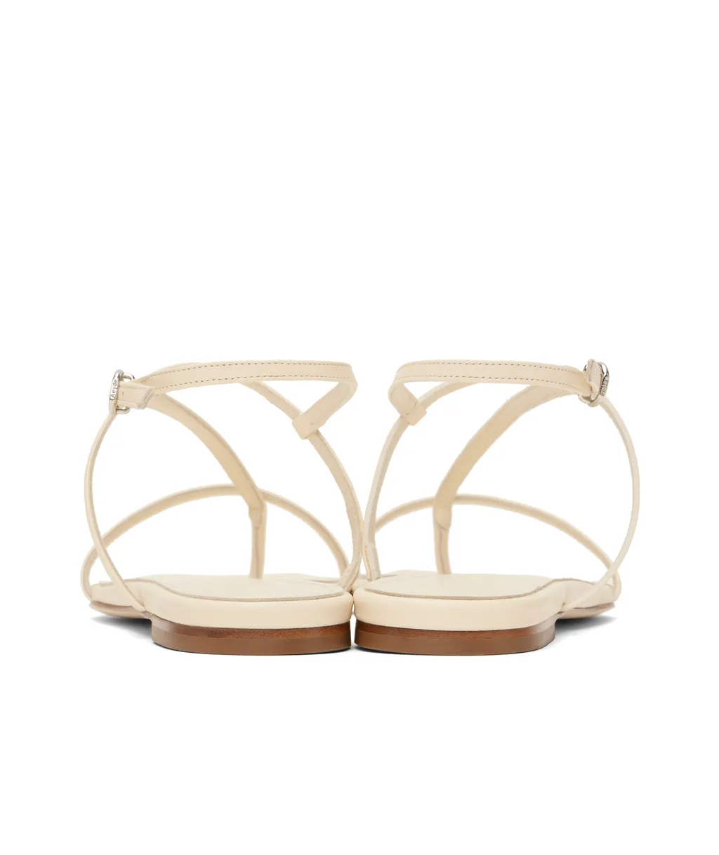 Square Toe Flat Sandals