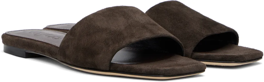Anna Slip-On Square-Toe Slides