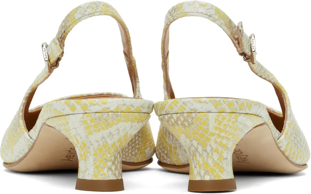 Slingback Leather Pumps