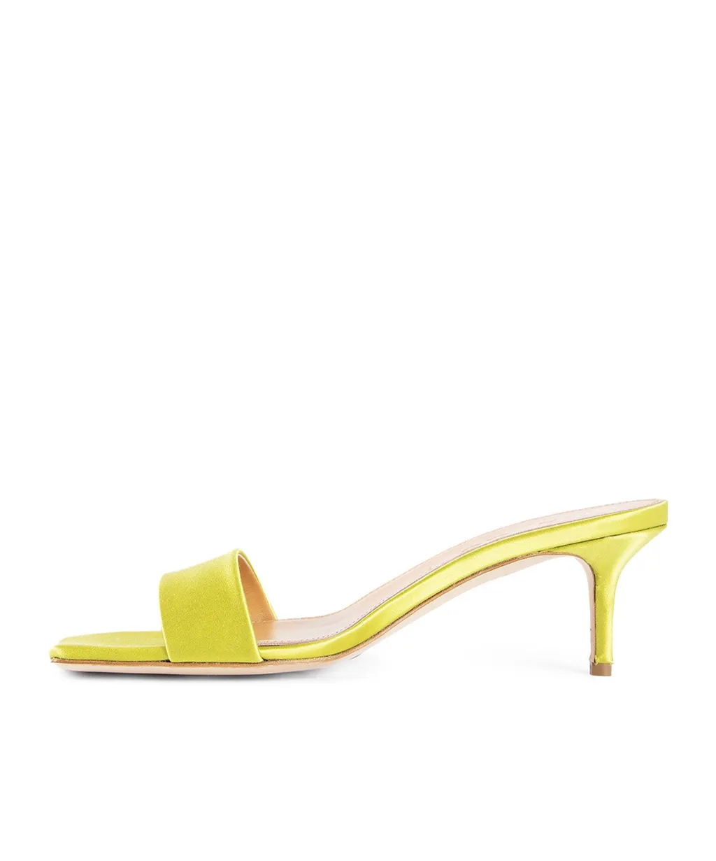 Square Toe High Heel Sandals