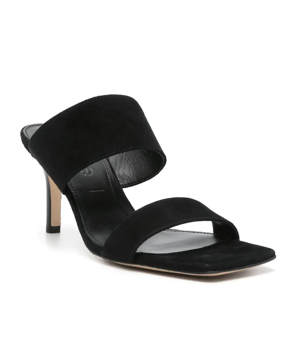 Square Toe High Heel Sandals