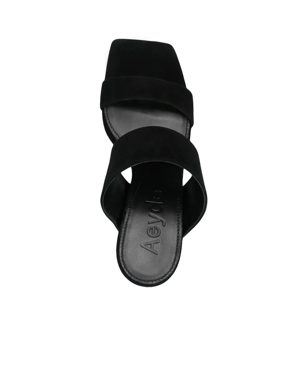 Square Toe High Heel Sandals