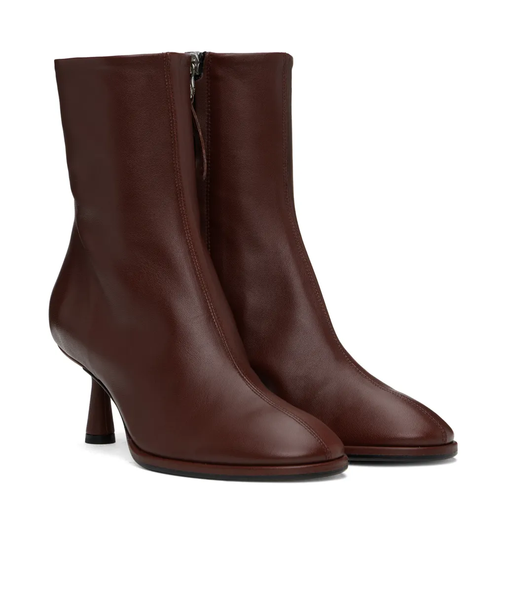 Zipper Ankle Boots