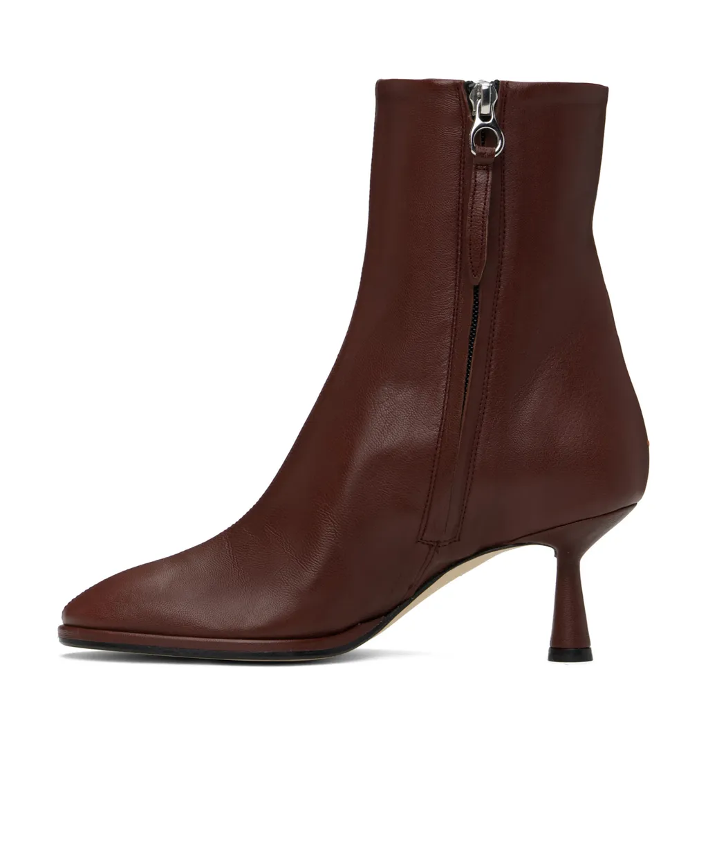 Zipper Ankle Boots