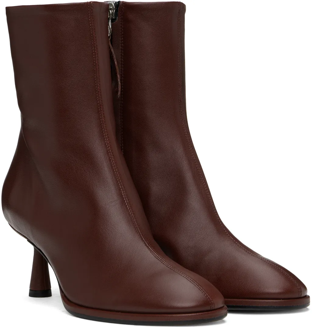 Zipper Ankle Boots