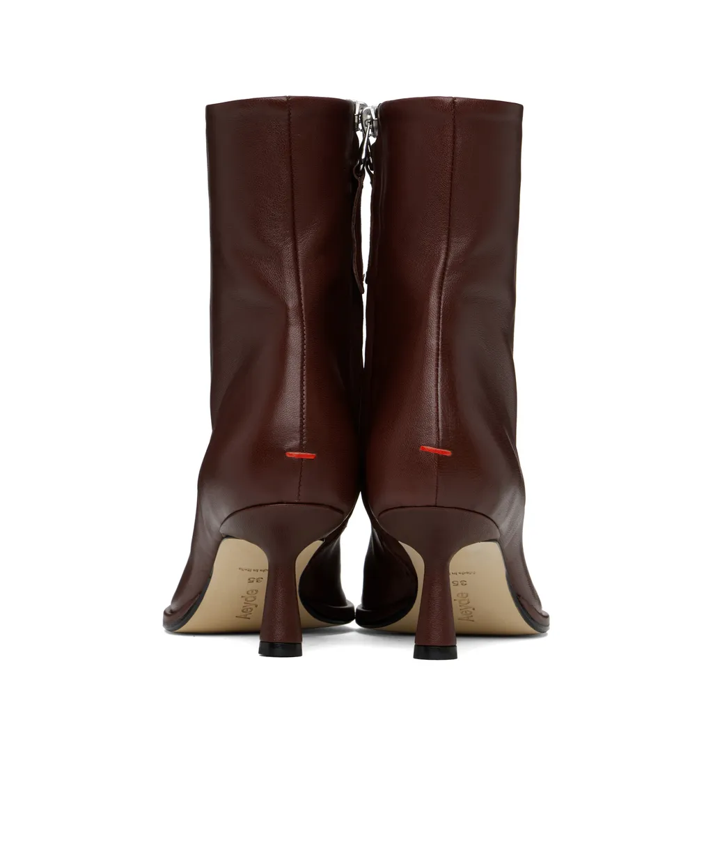 Zipper Ankle Boots