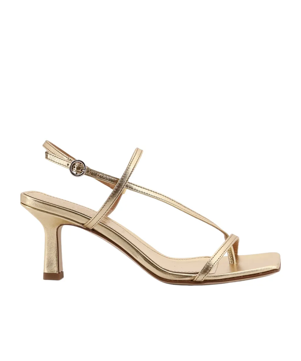 Square Toe High Heel Sandals
