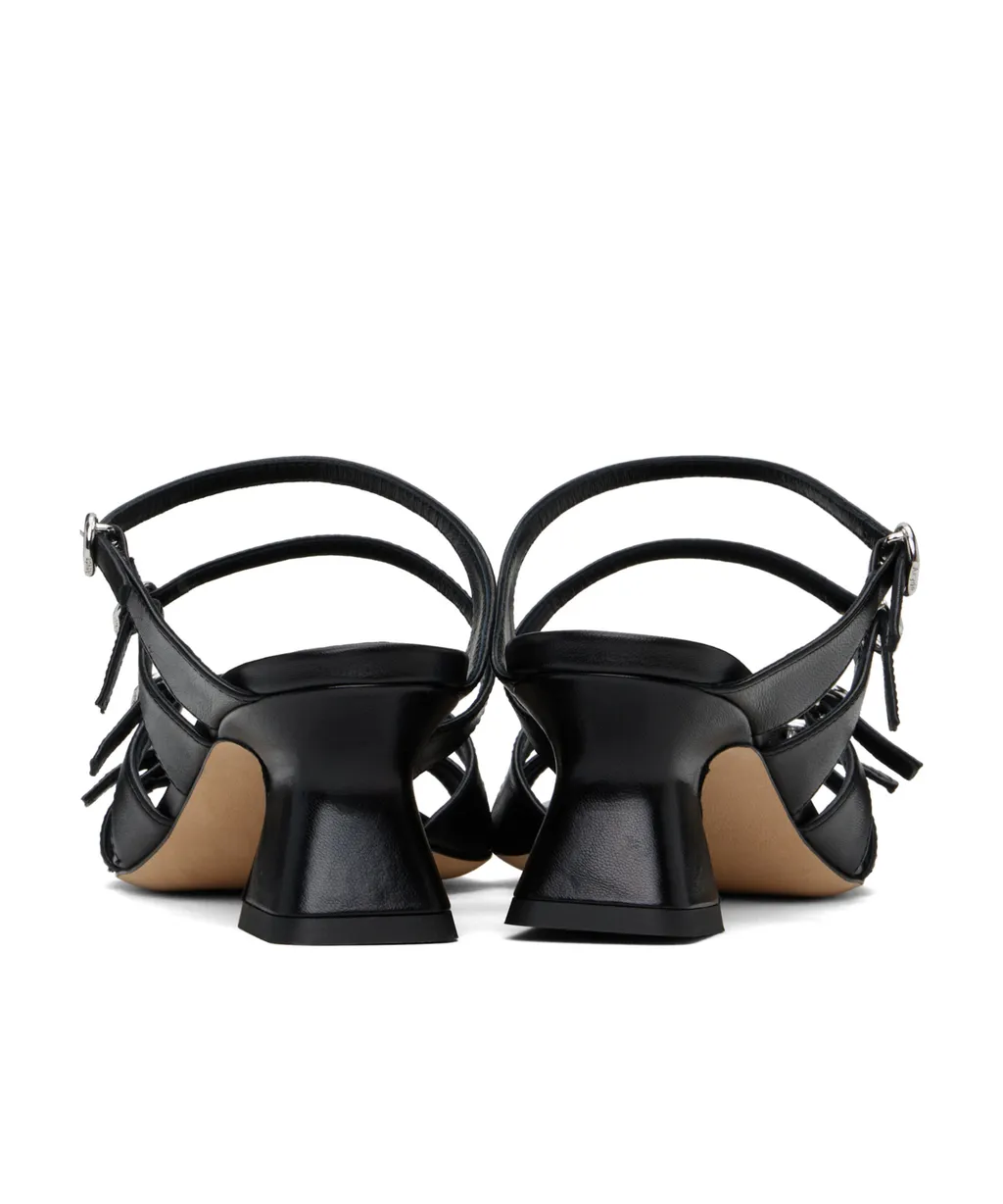 Square Toe High Heel Sandals