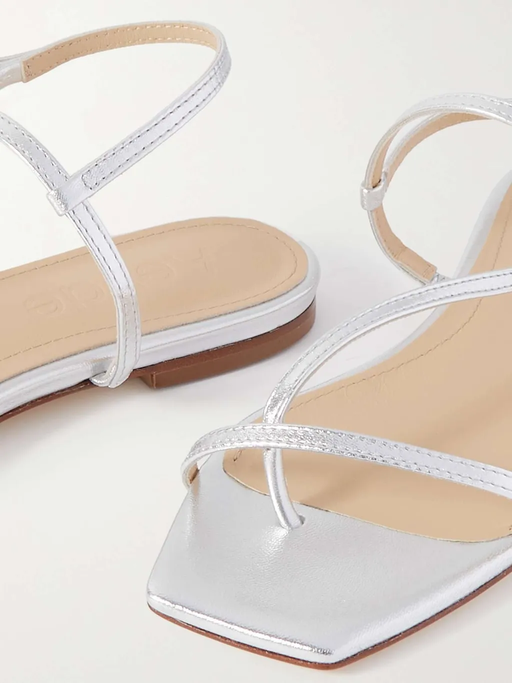 Square Toe Flat Sandals