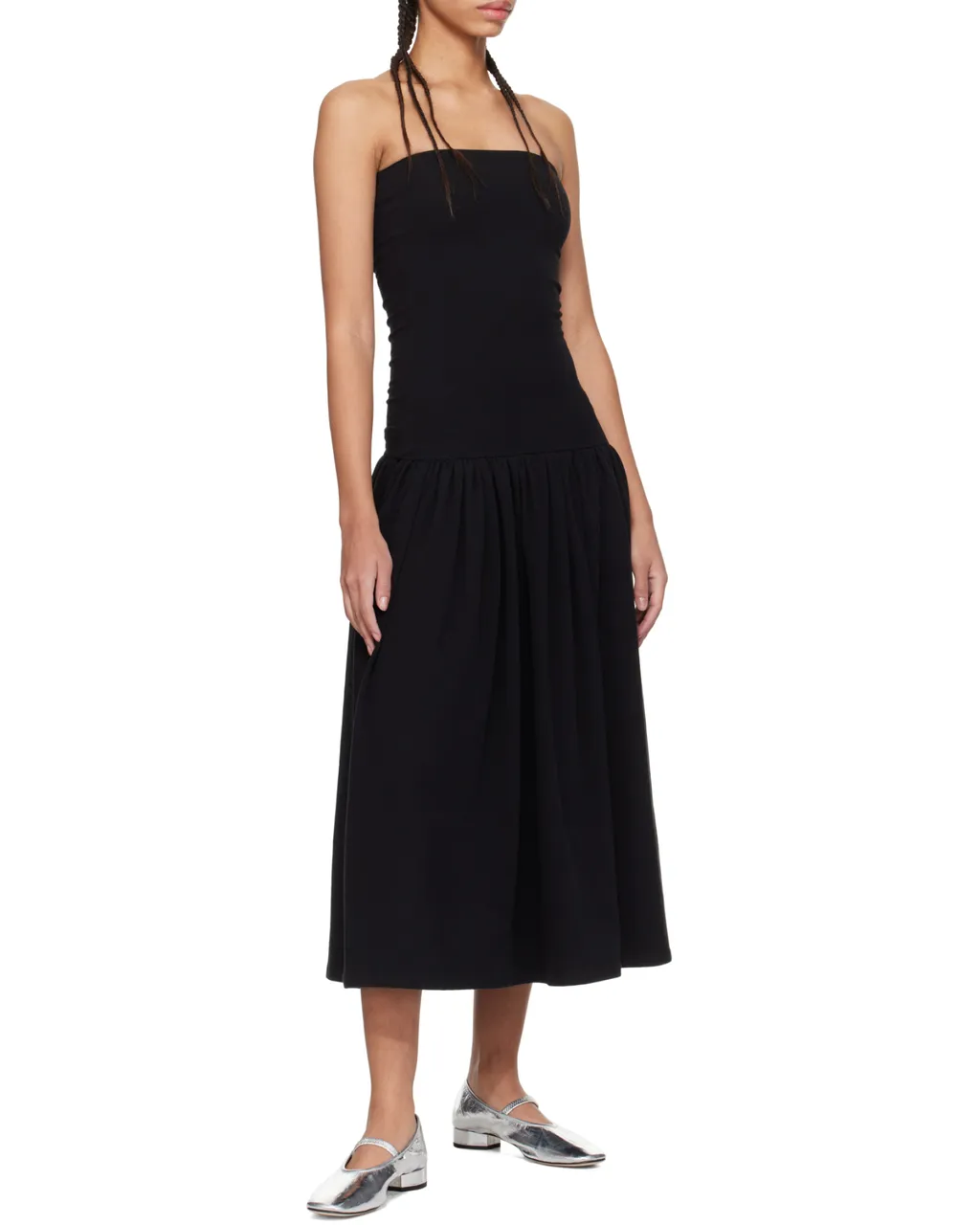 Square Toe Ballet Flats
