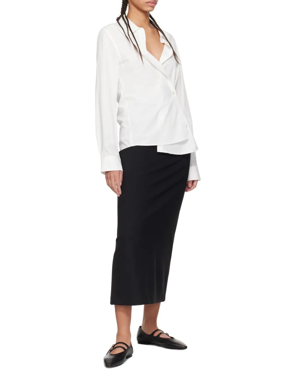 Double-Strap Pointed-Toe Flats