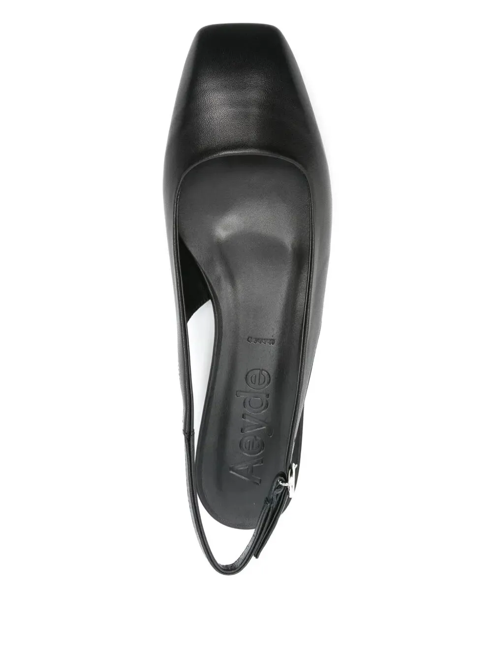 Leather Slingback Flats