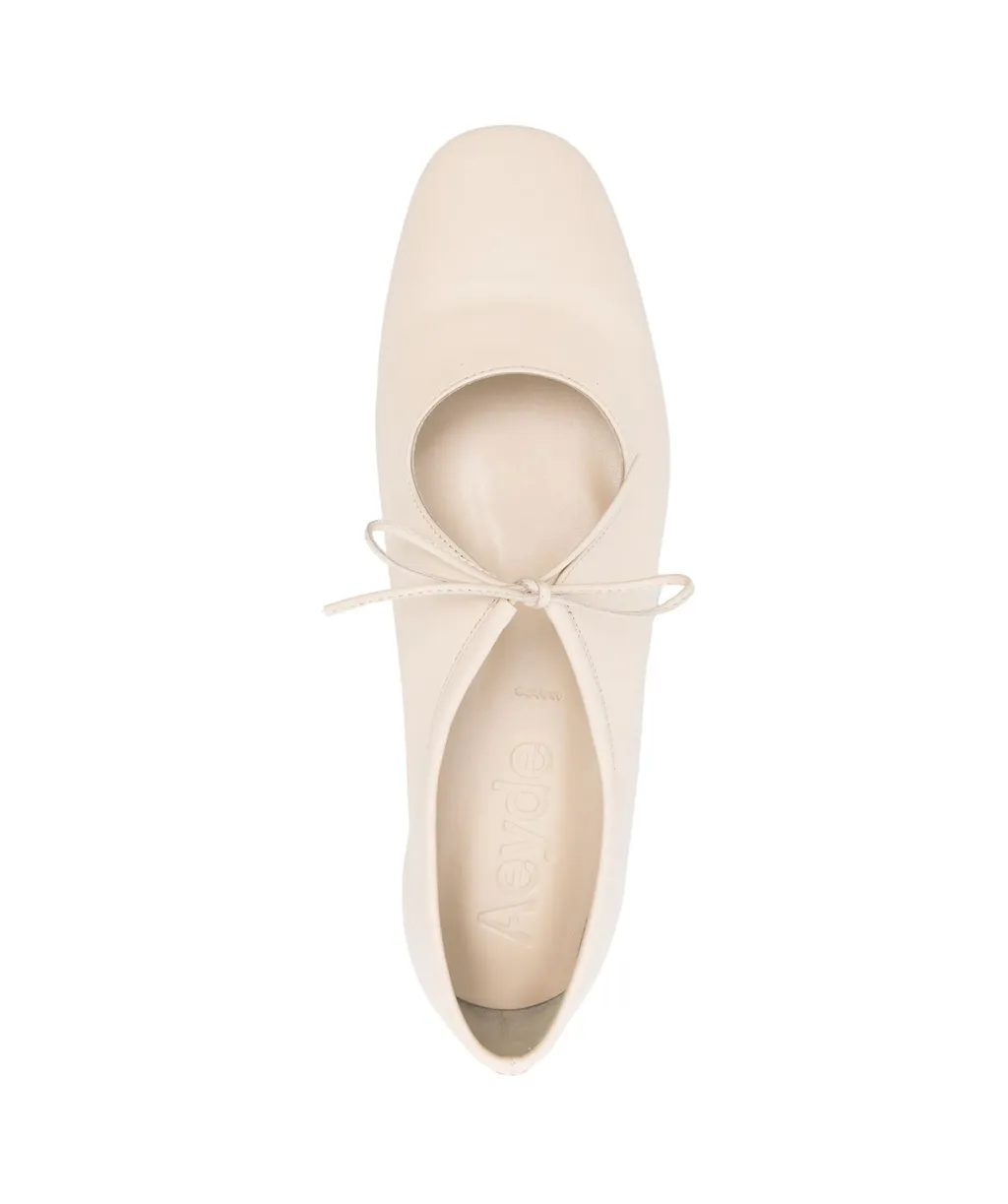 Leather Ballet Flats