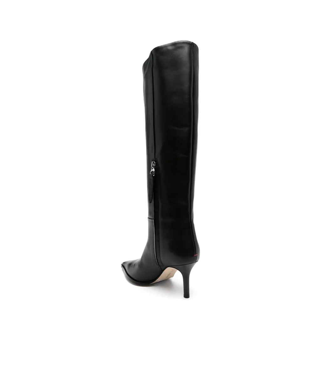 70Mm Leather Boots