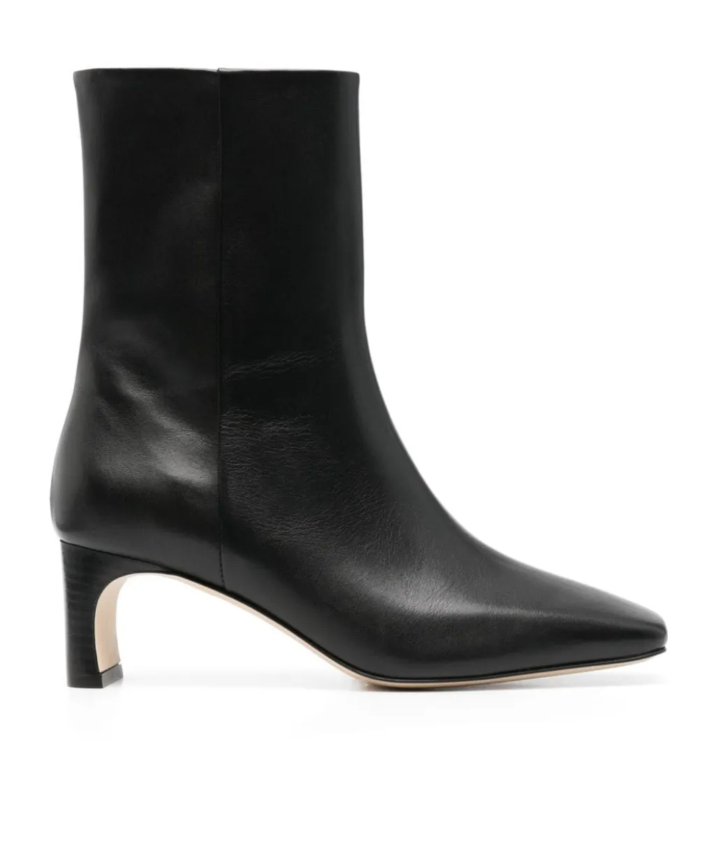 Square-Toe Ankle Boots