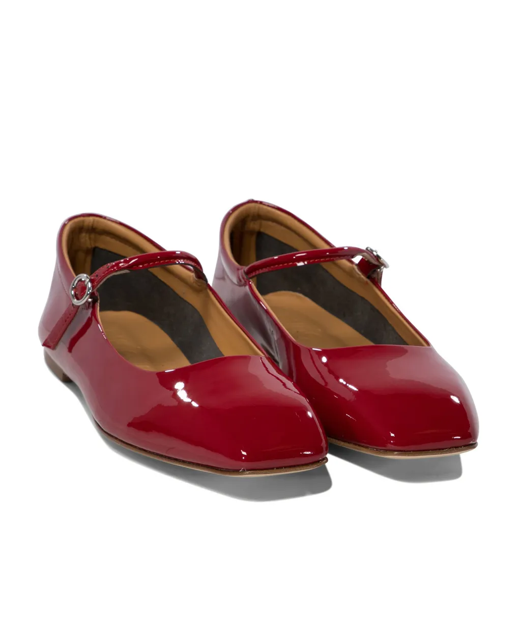 Square-Toed Ballet Flats