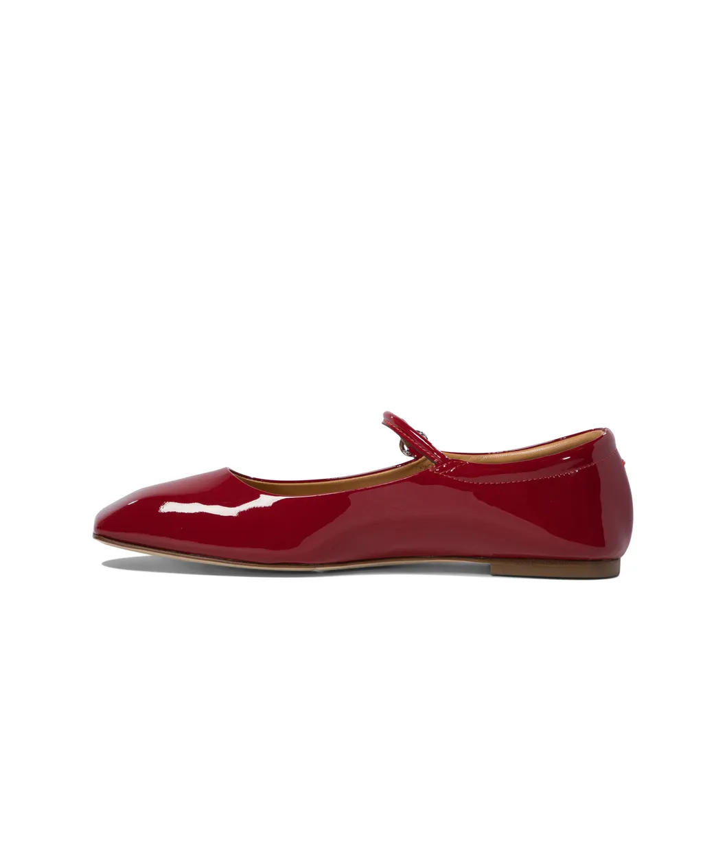 Square-Toed Ballet Flats
