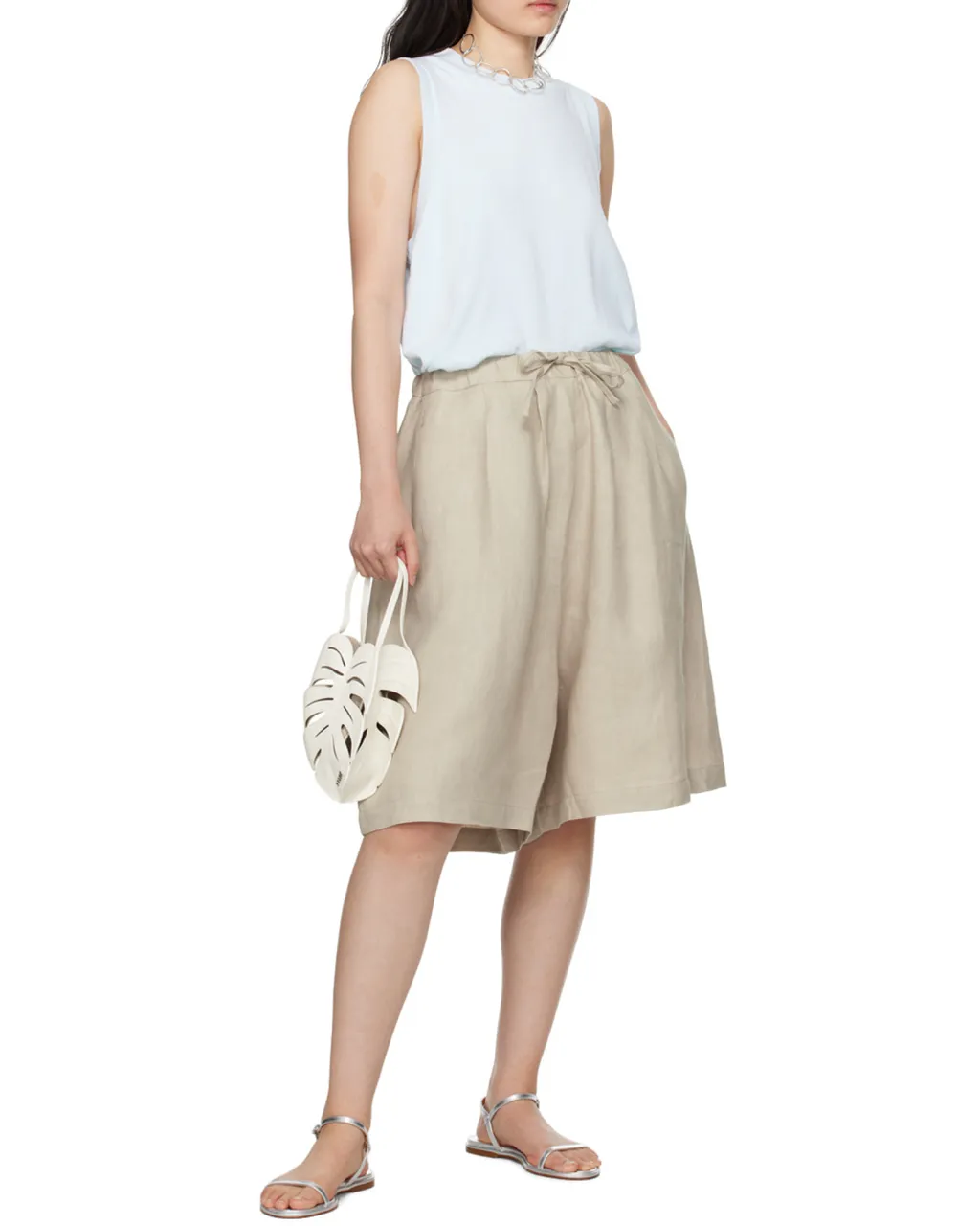 Round-Headed Flat Sandals