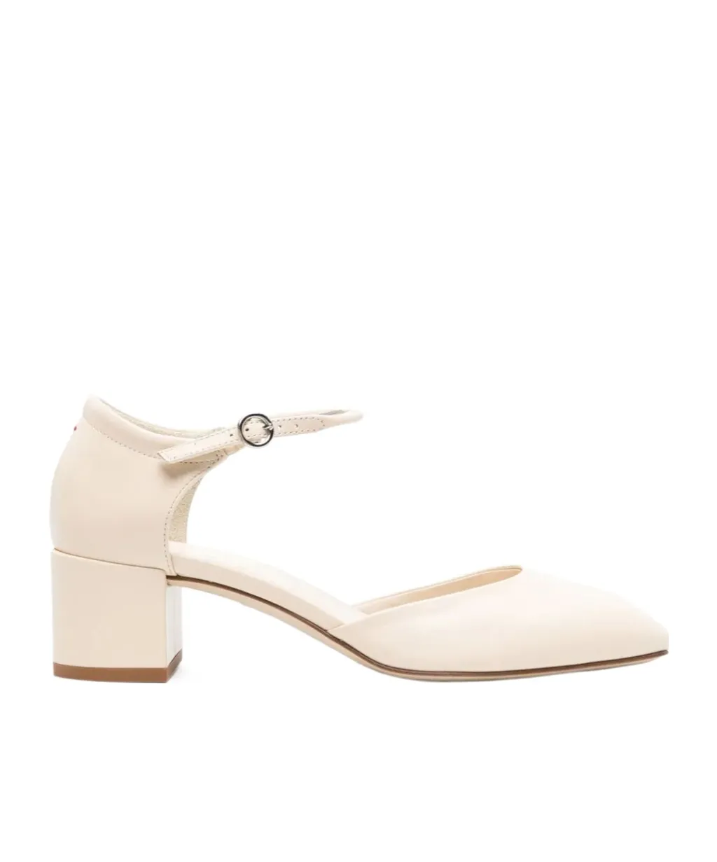 Clasp Square-Headed High Heels