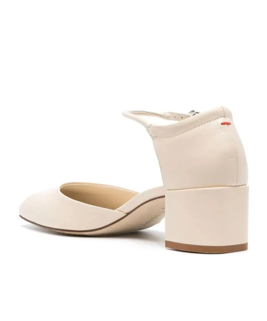 Clasp Square-Headed High Heels