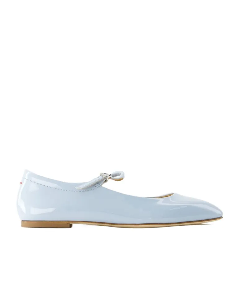 Square Head Flat-Soled Shoes