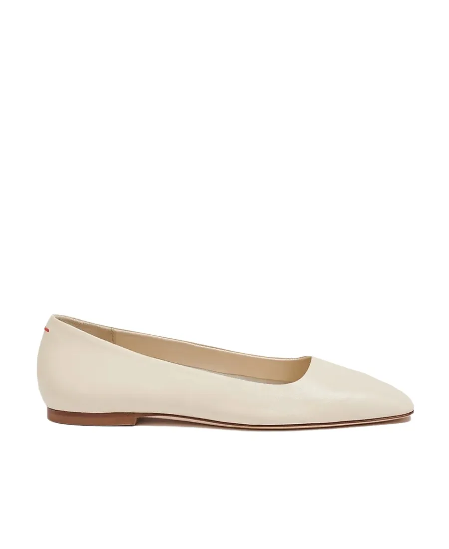 Square Head Ballet Flats
