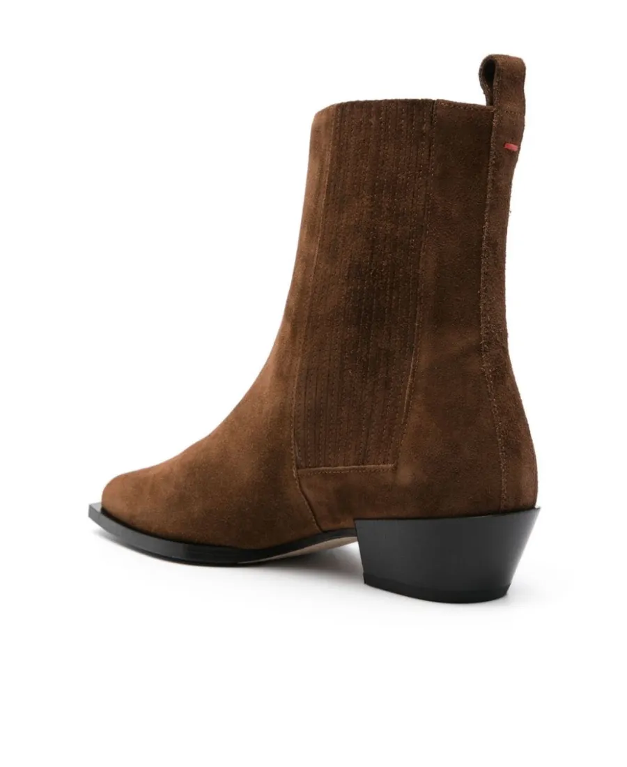 Pull-Ring Short Boots